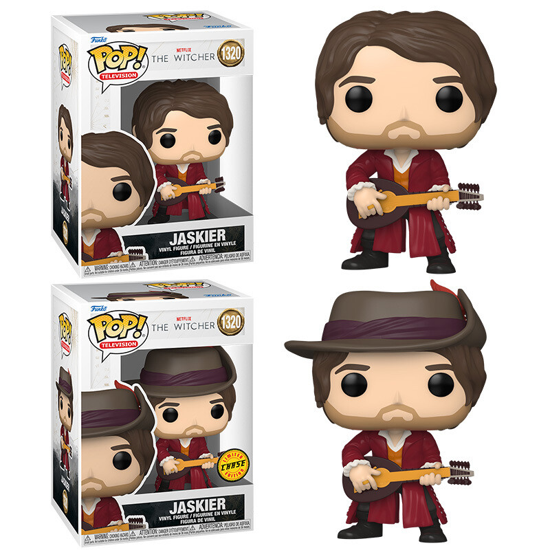 The Witcher (2019) - Jaskier Chase Pop! Vinyl Figure Bundle of 6 (set of 6 Pops)