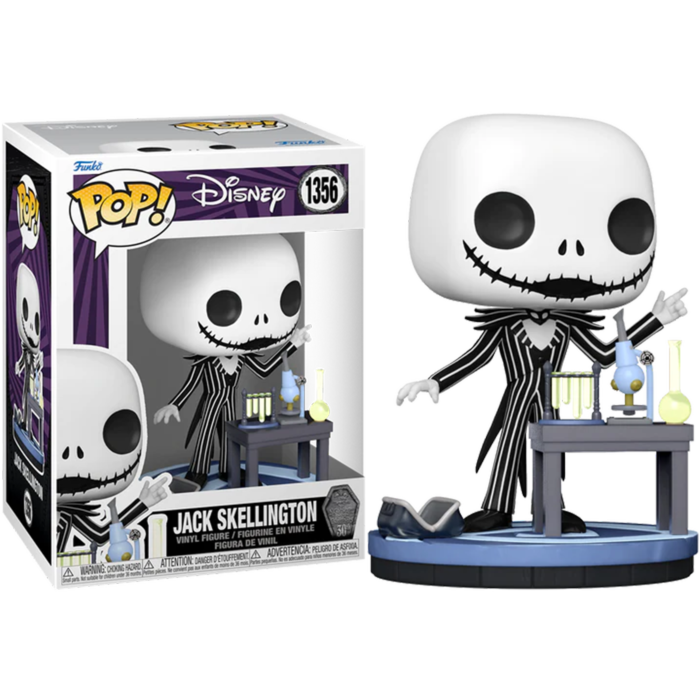 The Nightmare Before Christmas 30th Anniversary - Jack Skellington at the Lab Pop! Vinyl Figure