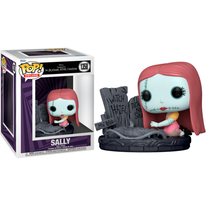 The Nightmare Before Christmas 30th Anniversary - Sally with Gravestones Deluxe Pop! Vinyl Figure