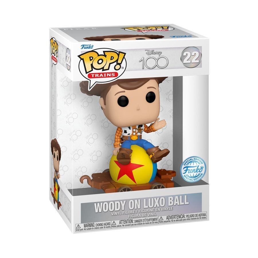 Disney: D100 - Woody Pop! Train Carriage Figure