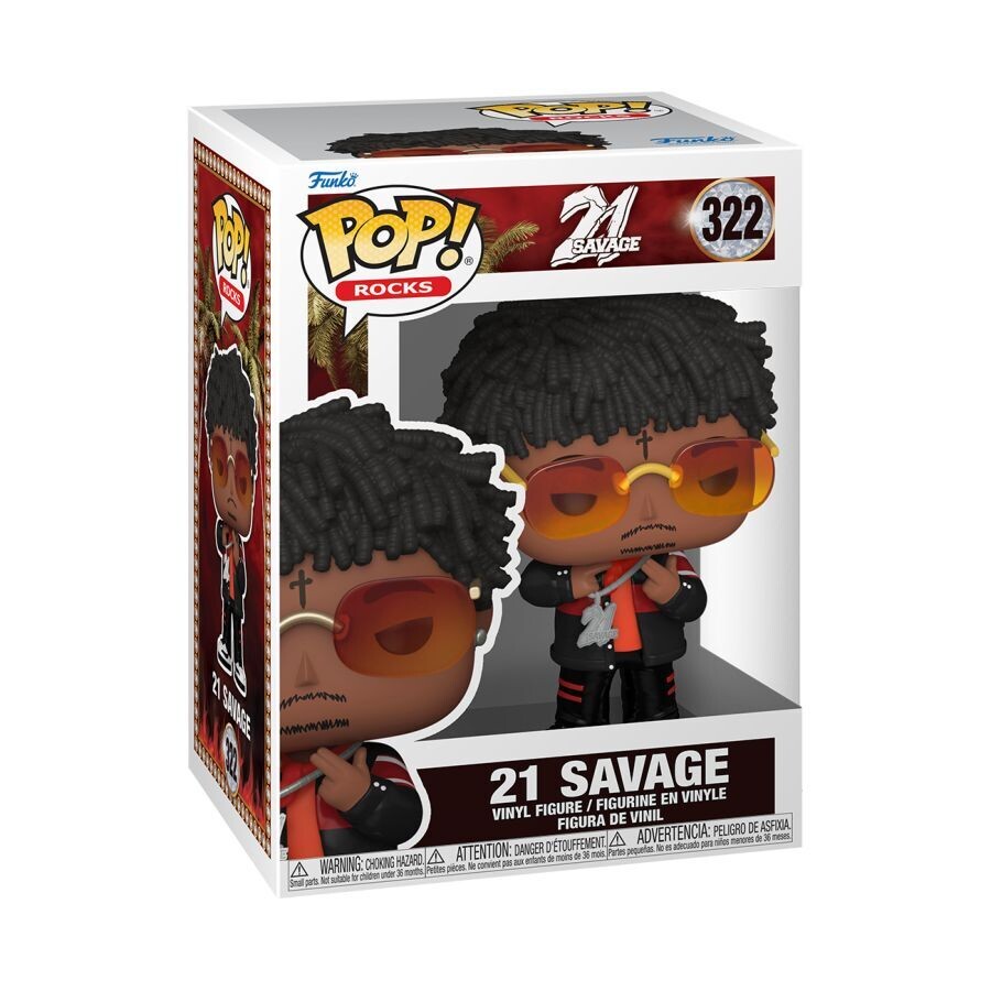 21 Savage - 21 Savage Pop! Vinyl Figure