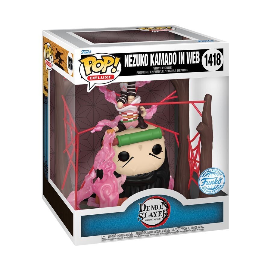 Demon Slayer - Nezuko in Web Glow Pop! Deluxe Figure