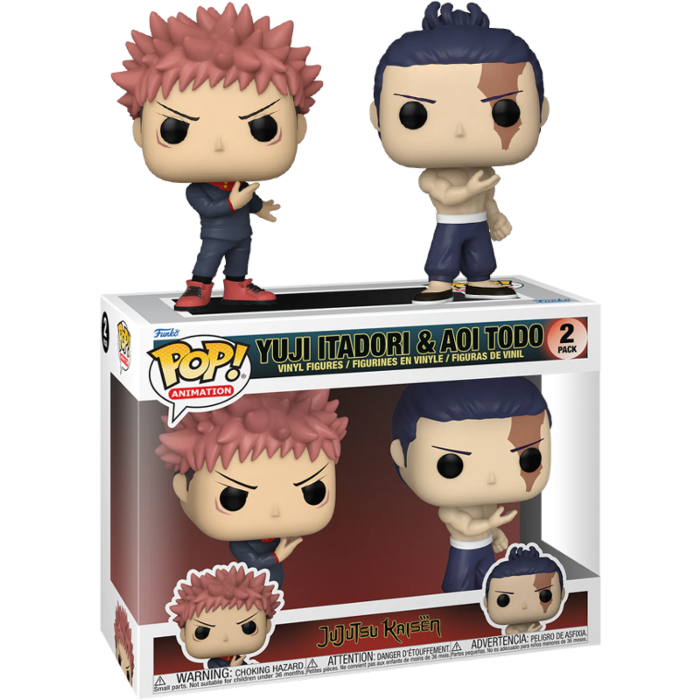 Jujutsu Kaisen - Yuji Itadori &amp; Aoi Todo Pop! Vinyl Figure 2-Pack