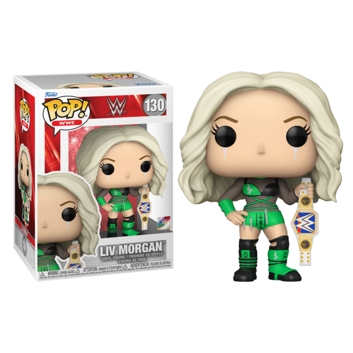WWE - Liv Morgan with Belt Pop! Vinyl Figure