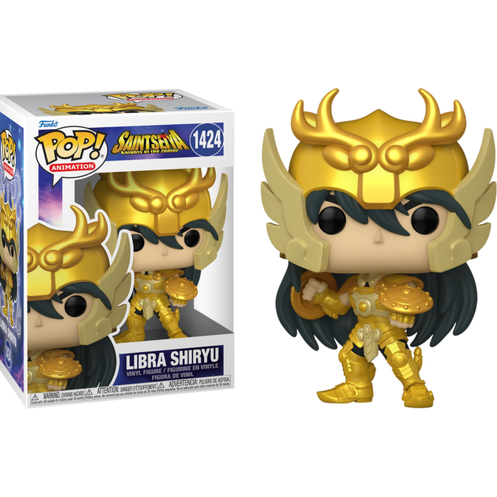 Pre-Order: Saint Seiya: Knights of the Zodiac - Libra Shiryu in Gold Suit Pop! Vinyl Figure