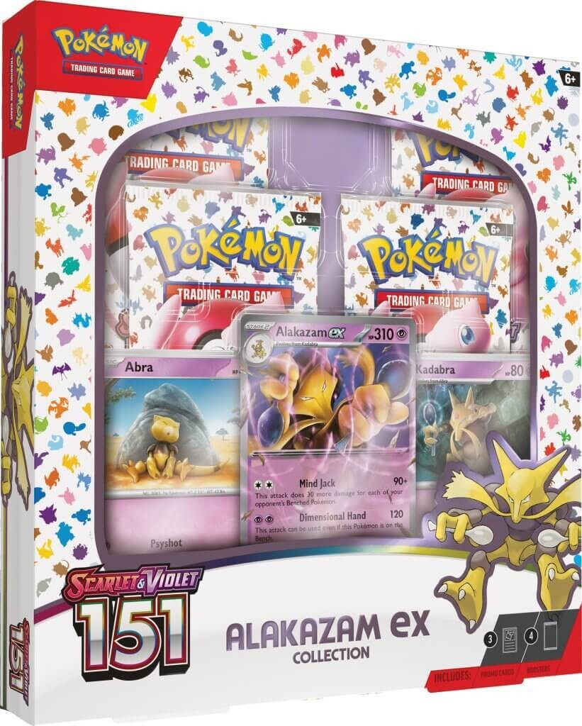 POKEMON TCG Scarlet &amp; Violet 151 Collection—Alakazam ex