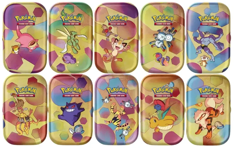 POKEMON TCG Scarlet &amp; Violet 151 Mini Tin Complete Set of 10