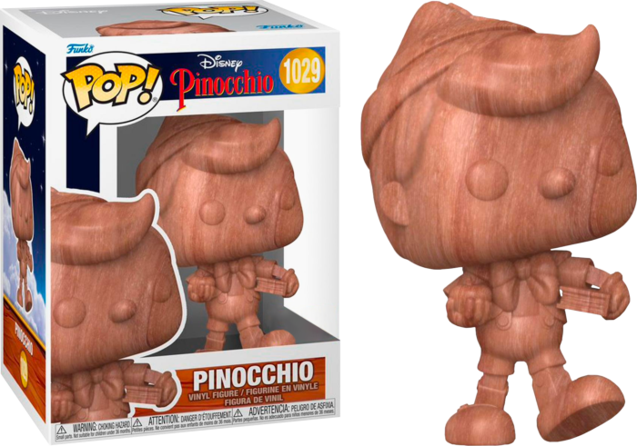 Pinocchio (1940) - Pinocchio Wood Deco Pop! Vinyl Figure
