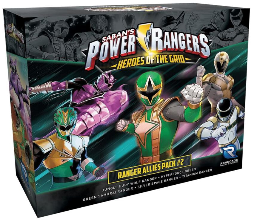 Power Rangers Heroes of the Grid - Ranger Allies Pack #2
