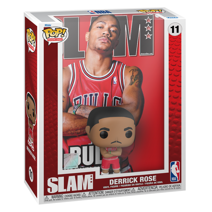 NBA Basketball - Derrick Rose SLAM Pop! Magazine Cover Vinyl Figure