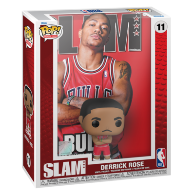 NBA Basketball - Derrick Rose SLAM Pop! Magazine Cover Vinyl Figure