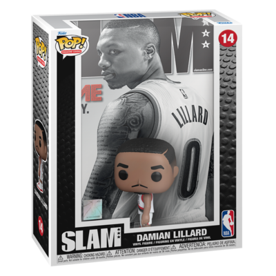 NBA Basketball - Damian Lillard SLAM Pop! Magazine Cover Vinyl Figure