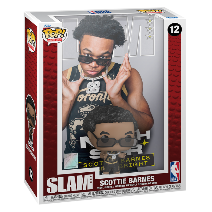 NBA Basketball - Scottie Barnes SLAM Pop! Magazine Cover Vinyl Figure