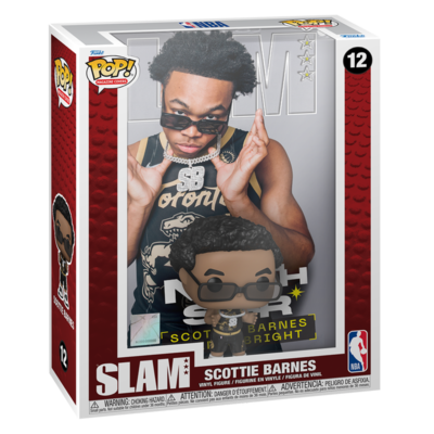 NBA Basketball - Scottie Barnes SLAM Pop! Magazine Cover Vinyl Figure