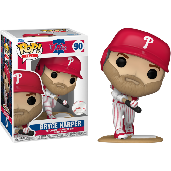 Pre-Order: MLB Baseball: Phillies - Bryce Harper Pop! Vinyl Figure