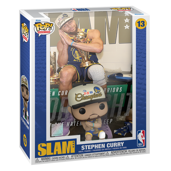 NBA Basketball - Stephen Curry SLAM Pop! Magazine Cover Vinyl Figure