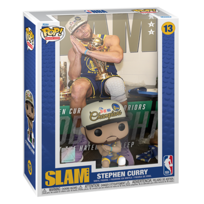 NBA Basketball - Stephen Curry SLAM Pop! Magazine Cover Vinyl Figure