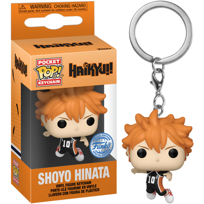 Haikyu!! - Shoyo Hinata Pocket Pop! Vinyl Keychain Figure