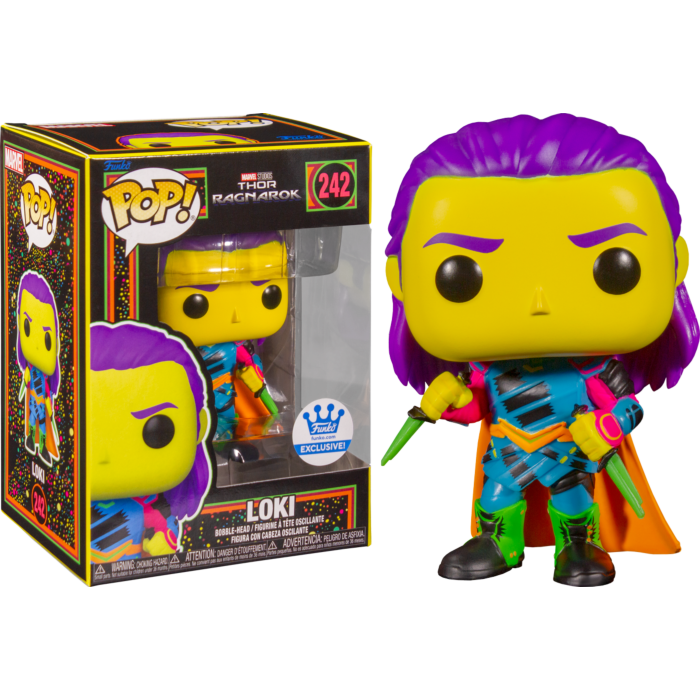 Thor 3: Ragnarok - Loki Blacklight Pop! Vinyl Figure (Funko Exclusive)