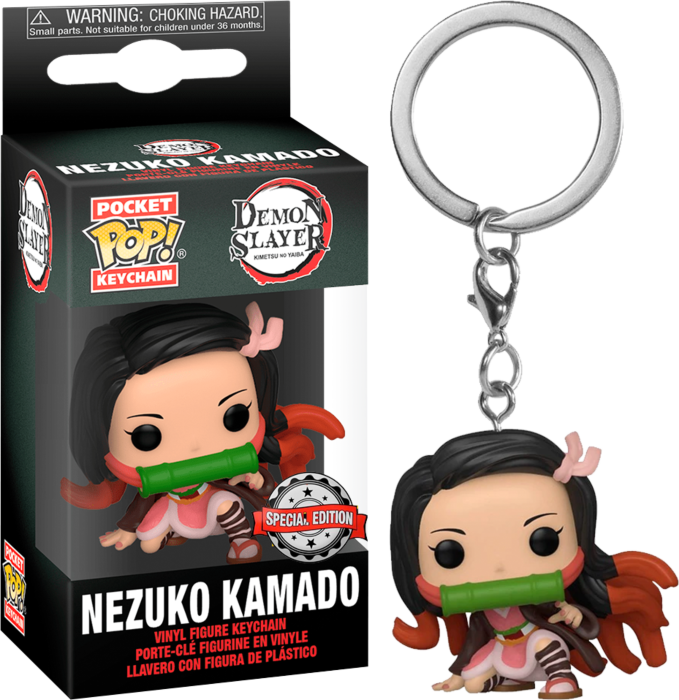 Demon Slayer - Nezuko Kamado Pocket Pop! Vinyl Keychain