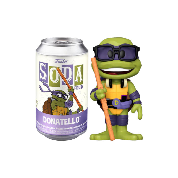 Teenage Mutant Ninja Turtles: Mutant Mayhem - Donatello Vinyl SODA Figure in Collector Can