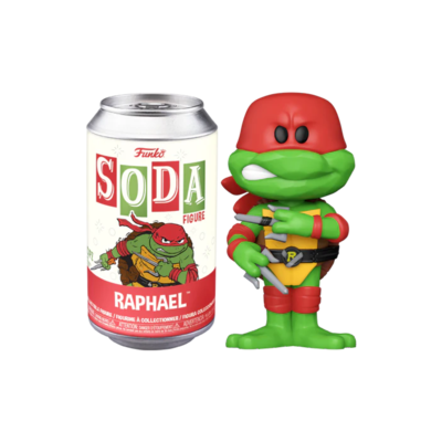 Teenage Mutant Ninja Turtles: Mutant Mayhem - Raphael Vinyl SODA Figure in Collector Can