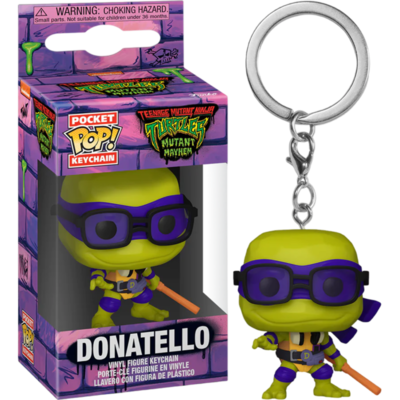 Teenage Mutant Ninja Turtles: Mutant Mayhem - Donatello Pop! Keychain