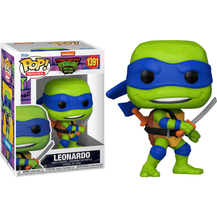 Teenage Mutant Ninja Turtles: Mutant Mayhem - Leonardo Pop! Vinyl Figure