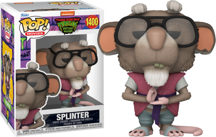 Teenage Mutant Ninja Turtles: Mutant Mayhem - Splinter Pop! Vinyl Figure