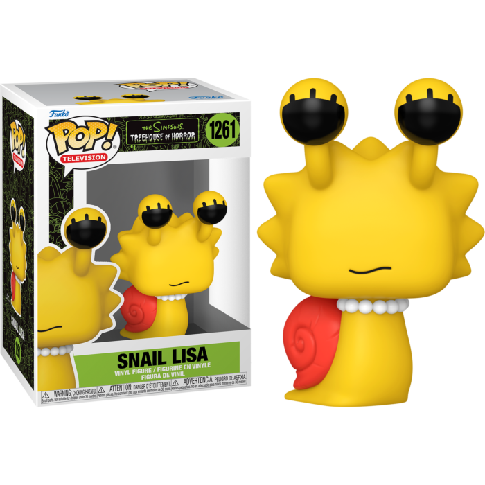 The Simpsons - Lisa Simpson as Snail Pop! Vinyl Figure