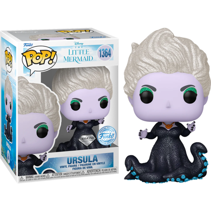 The Little Mermaid (2023) - Ursula Diamond Glitter Pop! Vinyl Figure