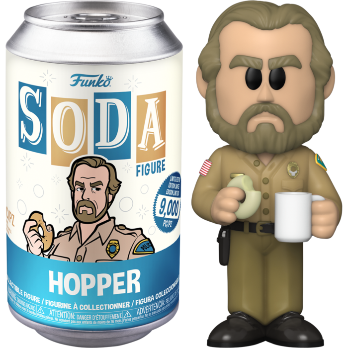 Stranger Things - Hopper SODA Vinyl Figure