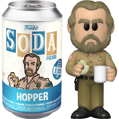 Stranger Things - Hopper SODA Vinyl Figure