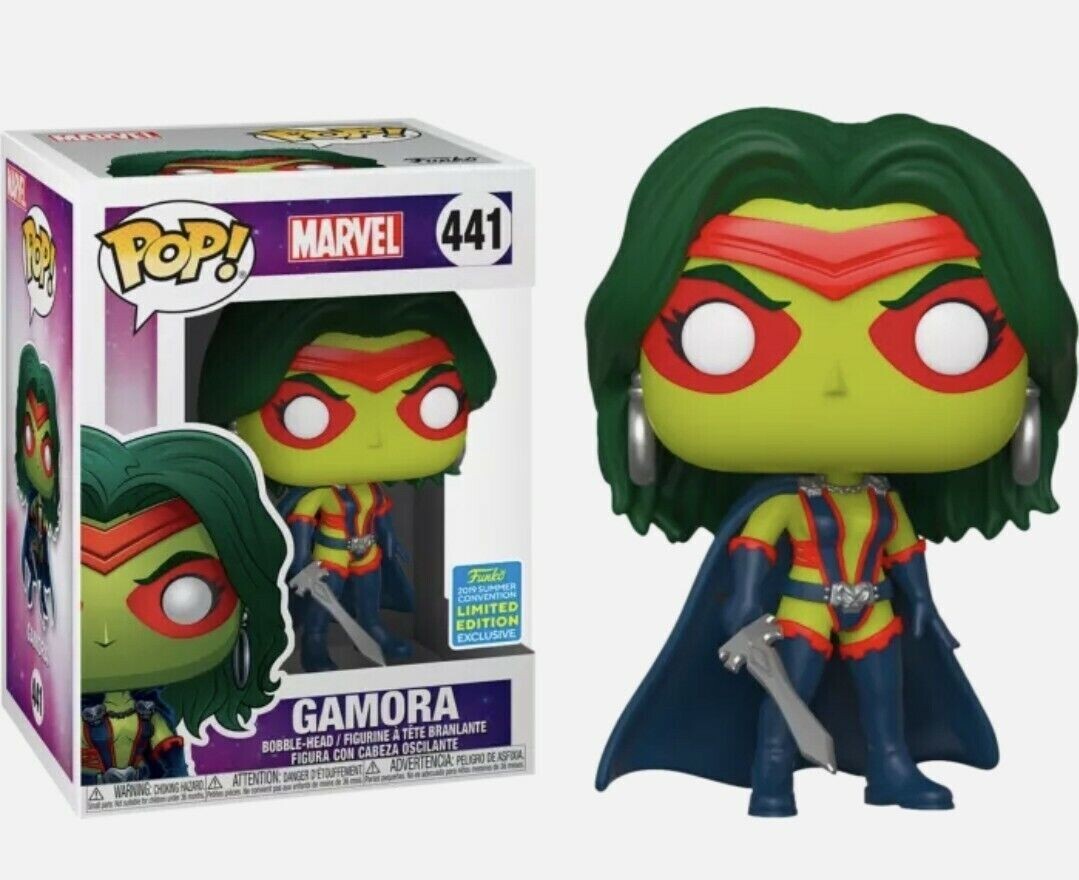Marvel- Gamora Pop! Vinyl Figure (SDCC 2019 Exclusive) (Box Minor Damaged)