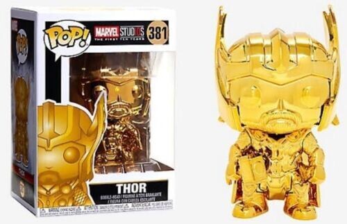 Marvel Studio- Thor Chrome Gold Pop! Vinyl Figure