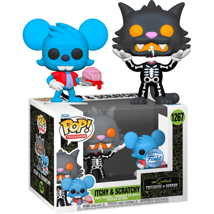 The Simpsons - Itchy &amp; Scratchy Pop! Vinyl Figure