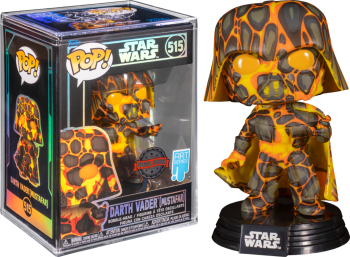 Star Wars - Darth Vader Mustafar (Artist Series) Pop! Vinyl with Protector