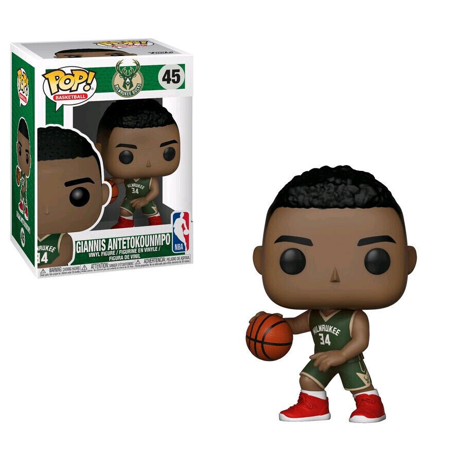NBA Basketball - Giannis Antetokounmpo Milwaukee Bucks Pop! Vinyl Figure