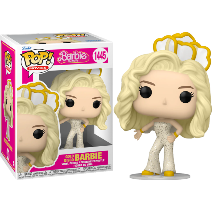 Barbie (2023) - Gold Disco Barbie Pop! Vinyl Figure