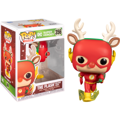 The Flash - The Flash as Rudolph Holiday Pop! Vinyl Figure