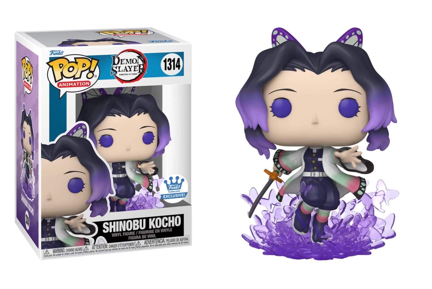 Demon Slayer- Shinobu Kocho Pop! Vinyl Figure (Funko Exclusive)