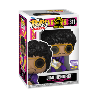 Jimi Hendrix - Purple Jimi Hendrix Pop! Vinyl Figure