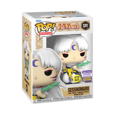 InuYasha - Sesshomaru Glow-in-the-Dark Pop! Vinyl Figure (2023 Summer Convention Exclusive) - alternate product image 2