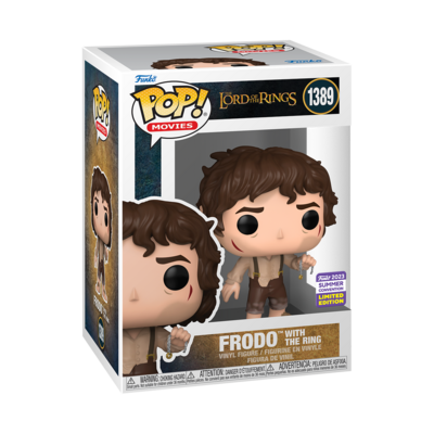 Lord Of The Ring- Frodo with Ring Pop! Vinyl Figure - alternate product image 2