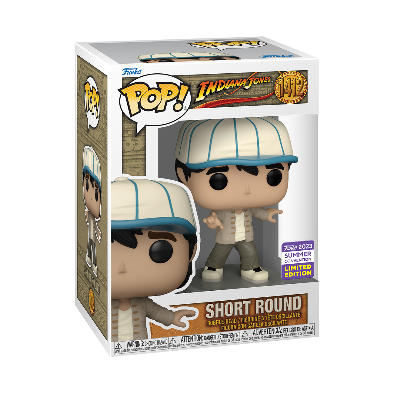 Indiana Jones: The Temple Of Doom- Short Round Pop! Vinyl Figure