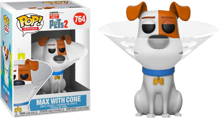 The Secret Life of Pets 2 - Max with Cone Pop! Vinyl Figure