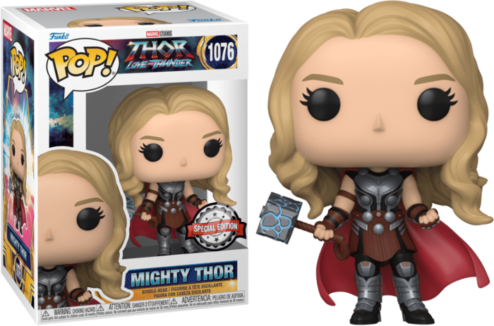 Thor 4: Love and Thunder - Mighty Thor without Helmet Pop! Vinyl Figure