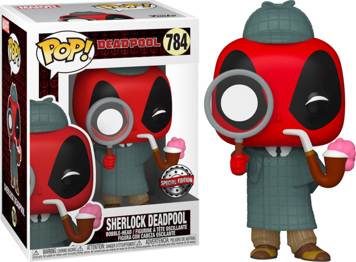 Deadpool - Sherlock Deadpool 30th Anniversary Pop! Vinyl Figure
