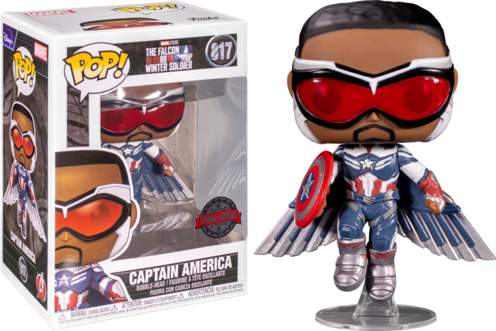 The Falcon and the Winter Soldier - Captain America Pop! Vinyl Figure