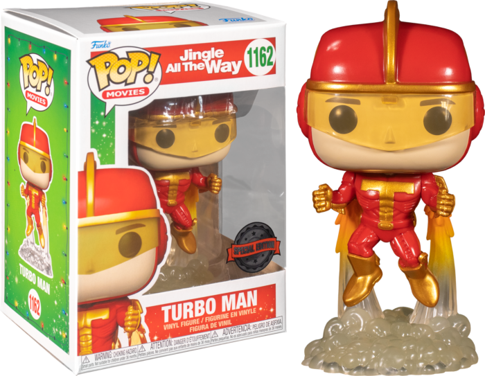 Jingle All the Way - Turbo Man Flying Pop! Vinyl Figure